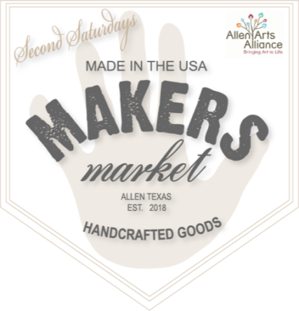 Second Saturday Maker's Market In Allen Call For Artists - Allen Arts Alliance (427x445), Png Download