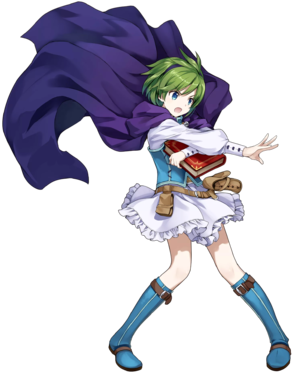 Nino Pious Mage Btlface - Fire Emblem Heroes Nino (340x388), Png Download