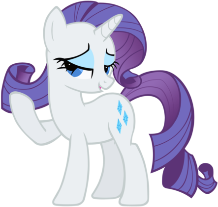 Rarity Vector By Helgih - My Little Pony Characters Rarity (480x480), Png Download