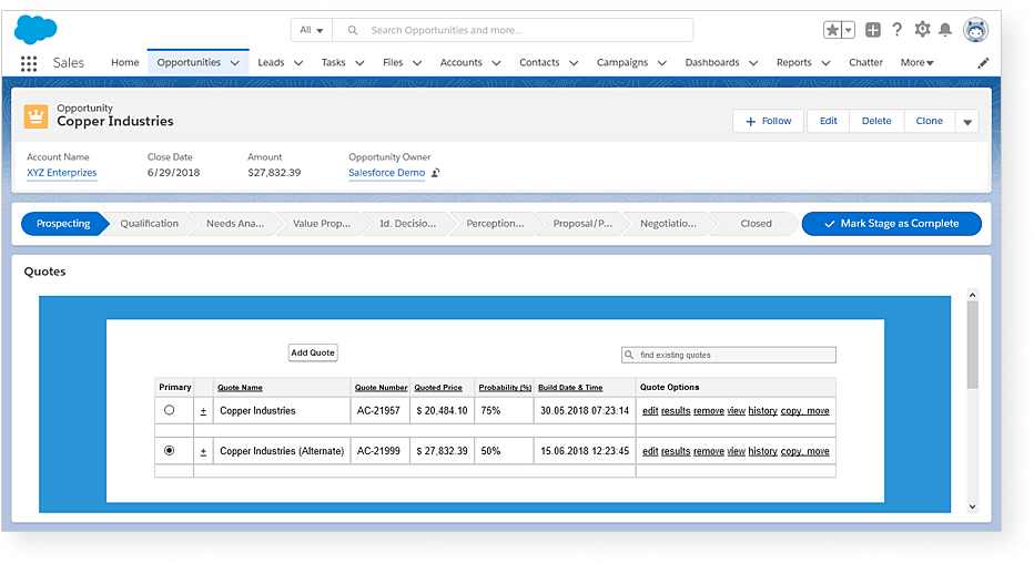 Salesforce Cpq Integration - Configure One, Inc. (940x561), Png Download