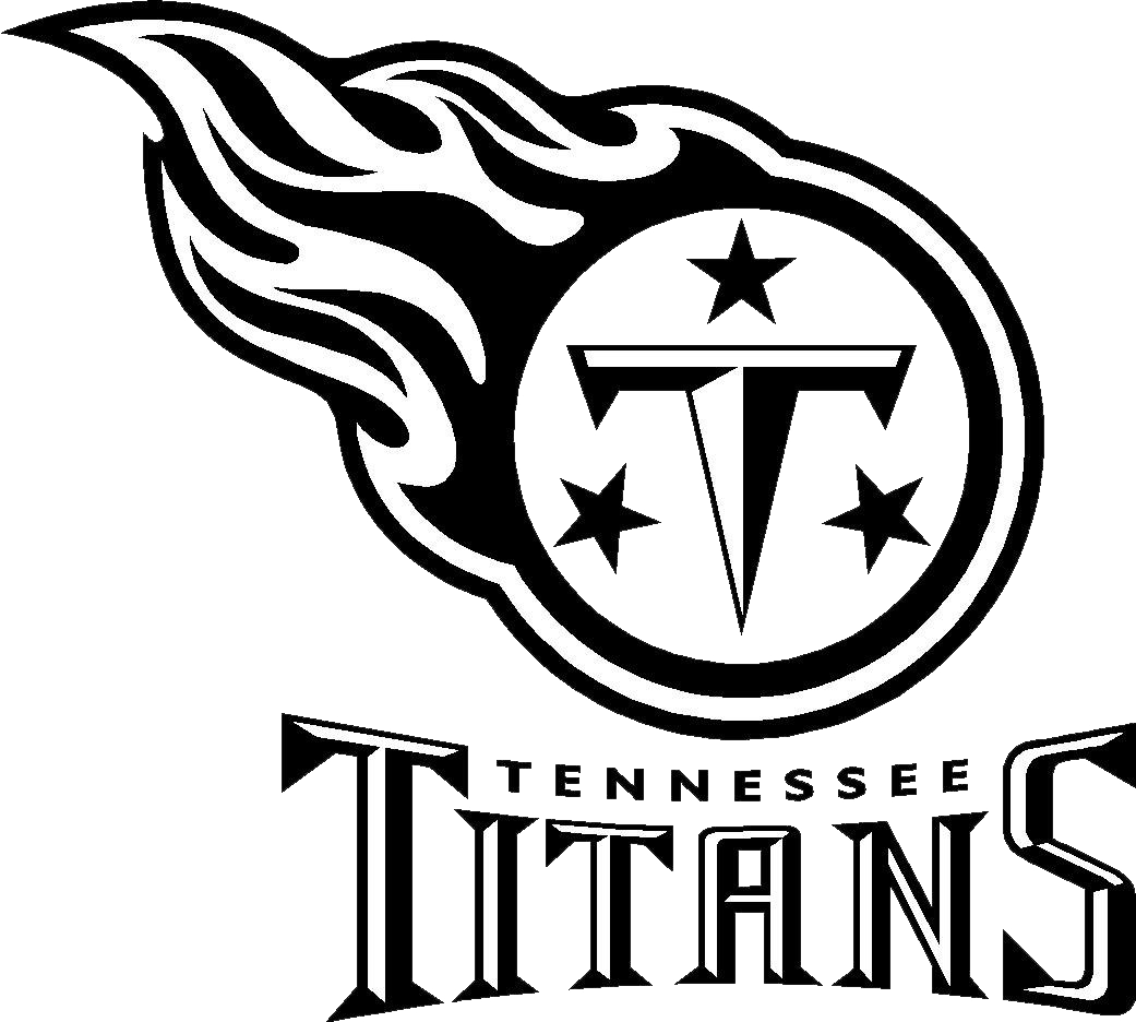 Tennessee Titans Png Photos - Tennessee Titans Logo Black And White (1041x936), Png Download