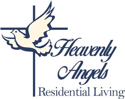Heavenly Angels Logo New - Paloma Y Cruz (450x360), Png Download