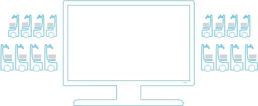 Locus-view - Led-backlit Lcd Display (550x300), Png Download