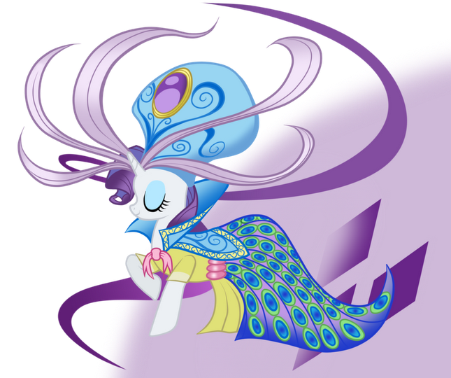 25 May 2012 - My Little Pony Rarity Dress (662x552), Png Download
