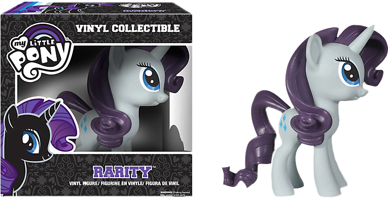 My Little Pony - My Little Pony Rarity Vinyl Figure (765x391), Png Download