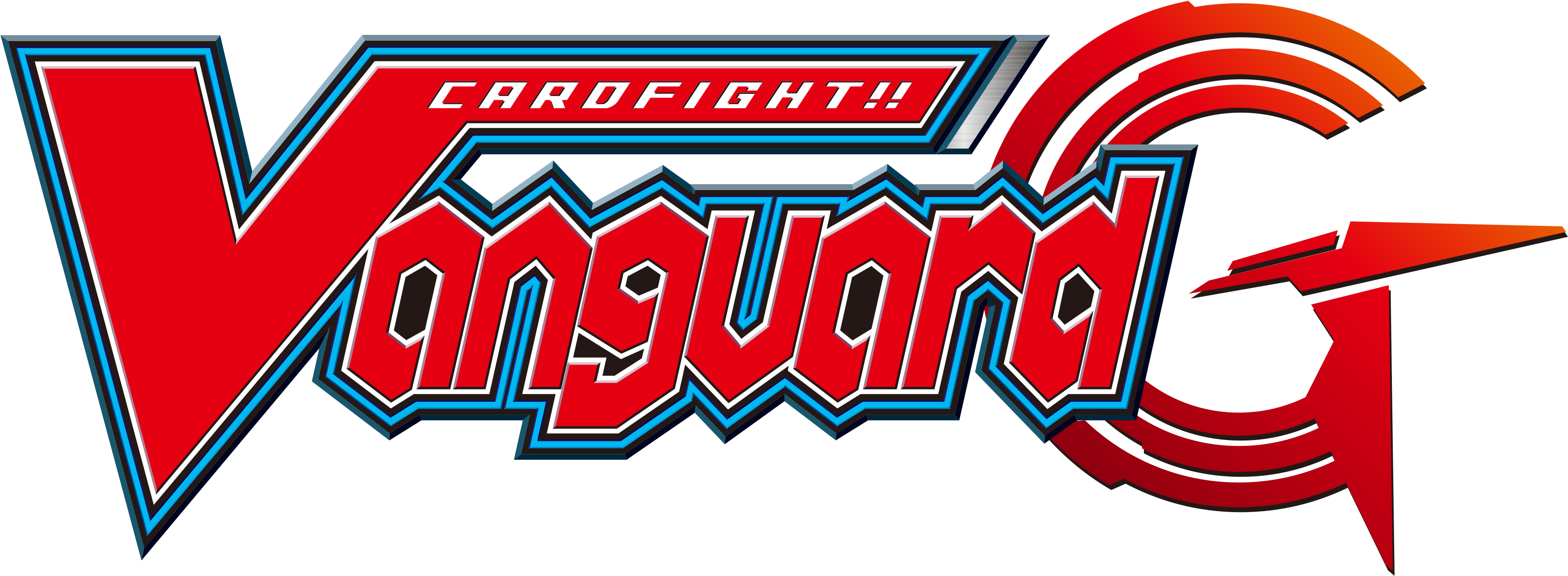 To Check The Rarity Of Your Cards, You Will Have To - Cardfight Vanguard Logo Png (3703x1512), Png Download