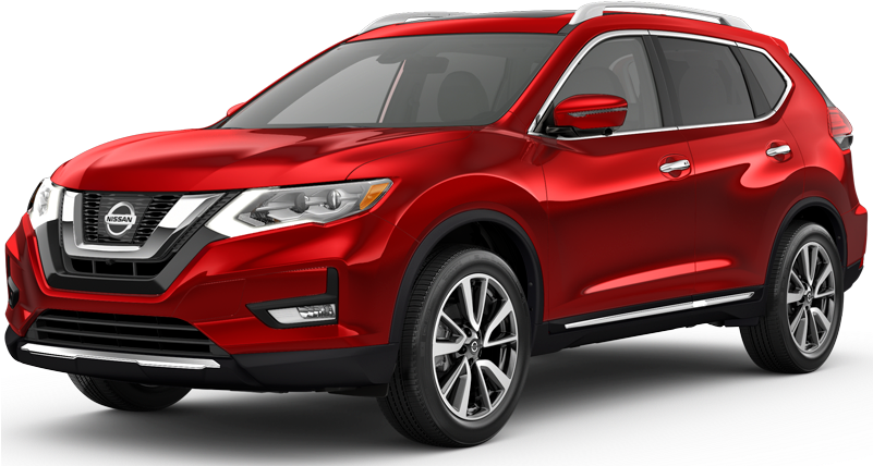 2018 Nissan Rogue - 2018 Nissan Rogue Midnight Pine (800x700), Png Download