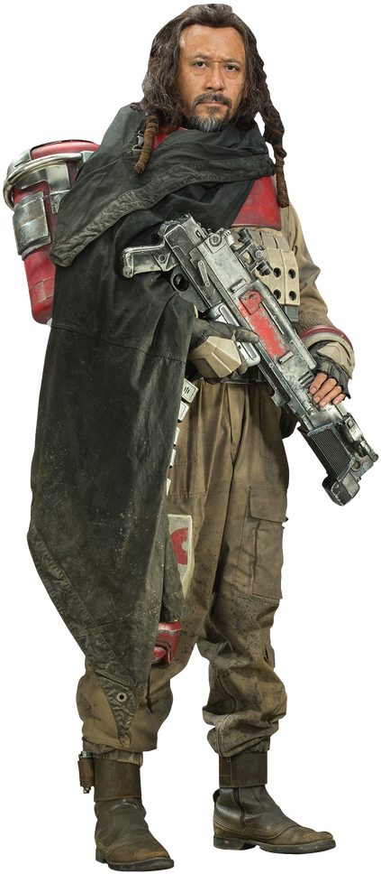 Jiang Wen As Baze Malbus The Characters Of - Star Wars Lifesize Cutouts Baze Malbus Rogue One: A (496x1046), Png Download