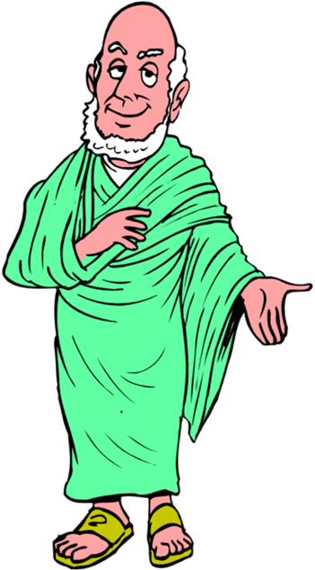 Socrates - “ - Clip Art (351x635), Png Download