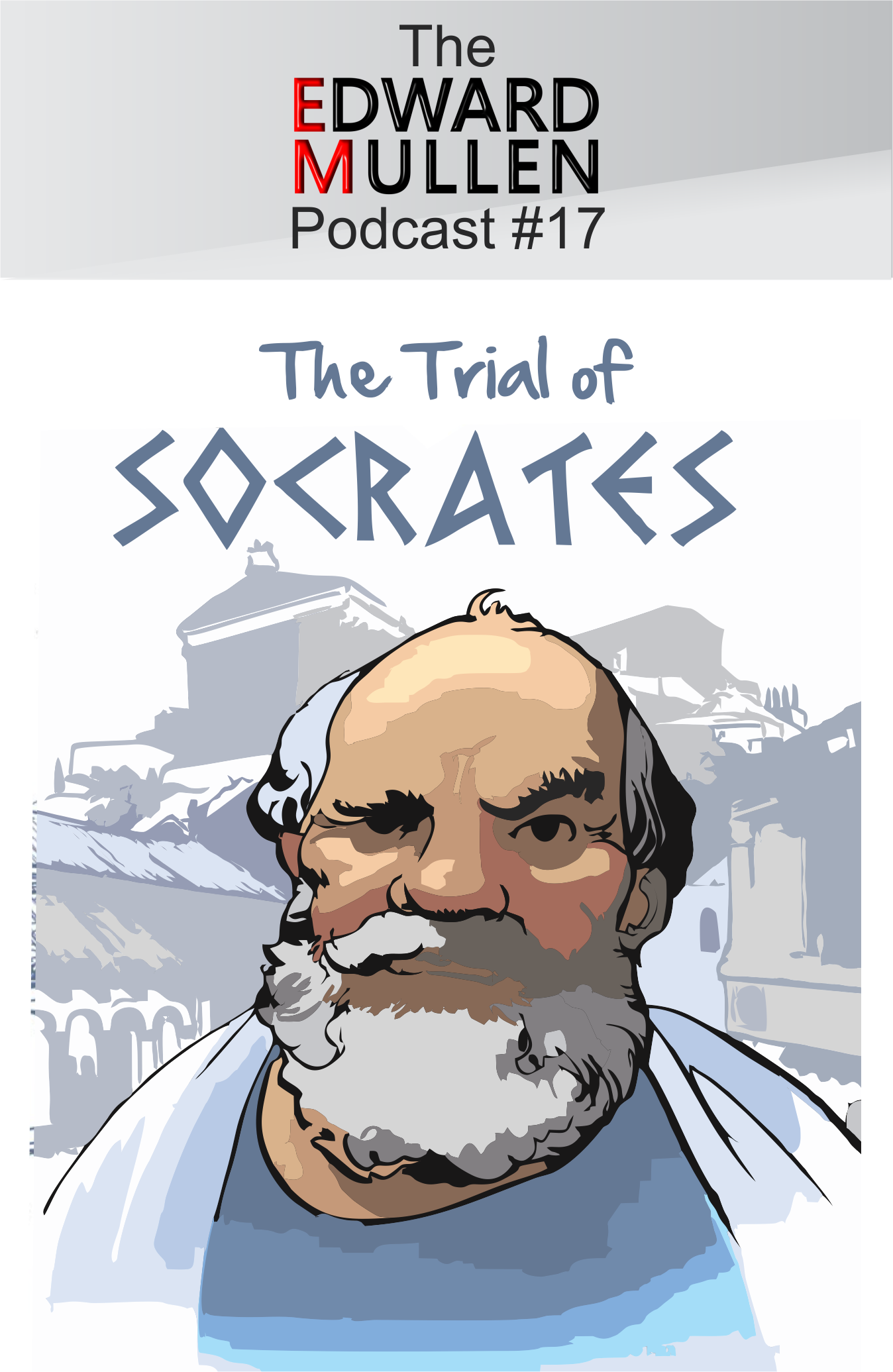 Trial Of Socates - Socrates And Plato Natural Law (1348x2071), Png Download