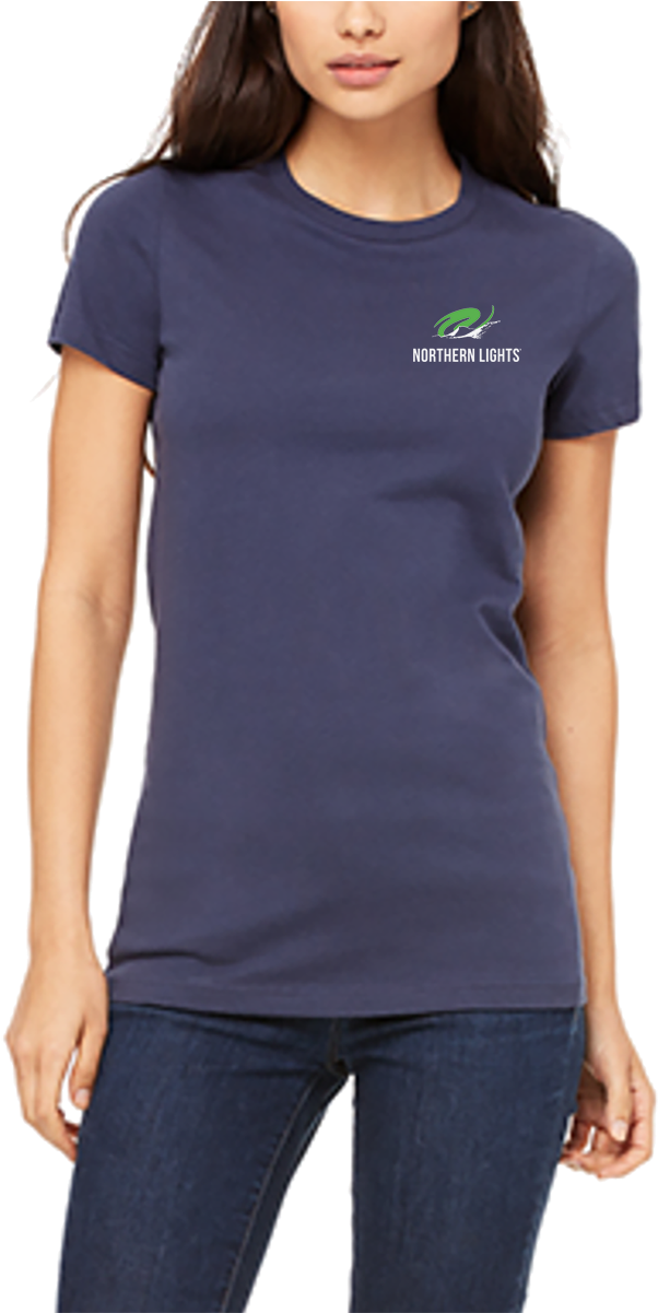 Northern Lights™ Logo Short Sleeve Tee- Navy - Keep Calm And Moonwalk Custom Favorite Tee - 6004 (1200x1200), Png Download