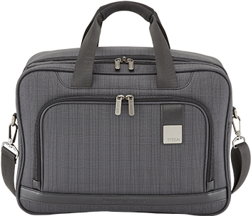 Clever, Elegant, Organized Titan's Luggage Series For - Titan Ceo Softside 16 Inch Boardbag Grey (370x400), Png Download