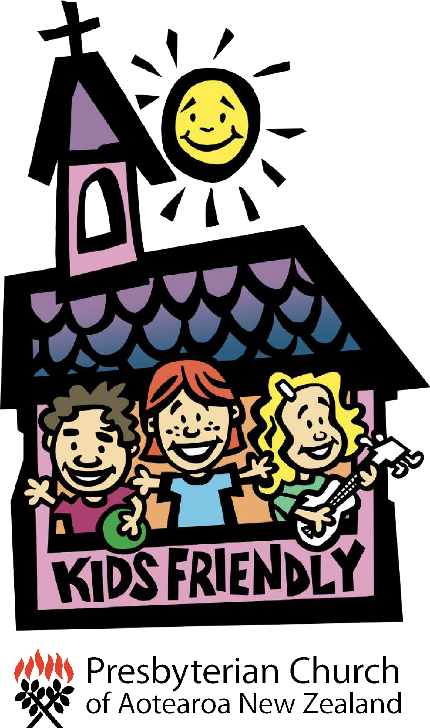 Kf Logo - Presbyterian Church Of Aotearoa New Zealand (1434x2424), Png Download
