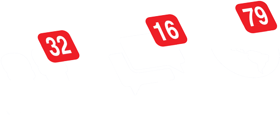 Numbers Social Icons - Facebook Hacked (600x254), Png Download