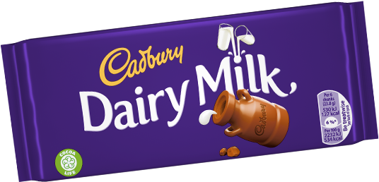 Cadburys Dairy Milk (600x294), Png Download