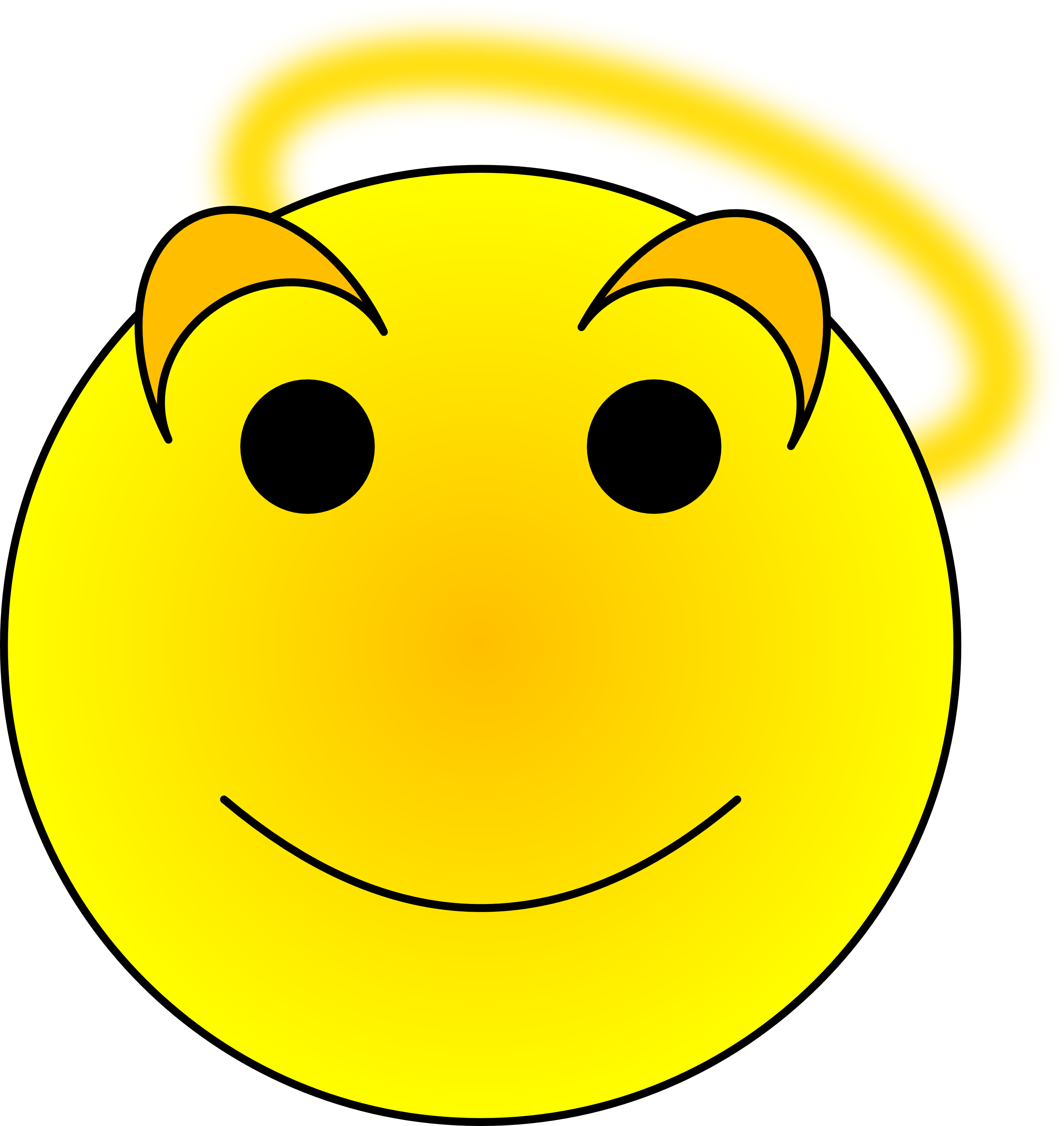 Free Upset Smiley - Smiley (3023x3200), Png Download