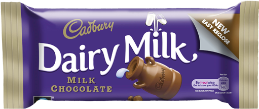 Quick View - Dairy Milk Bar Calories (510x340), Png Download