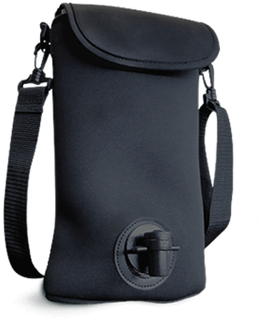 5l Neoprene Growler Carry Bag - Chef Masterpiece Astrochill Wine Tote - Neoprene Wine (431x550), Png Download