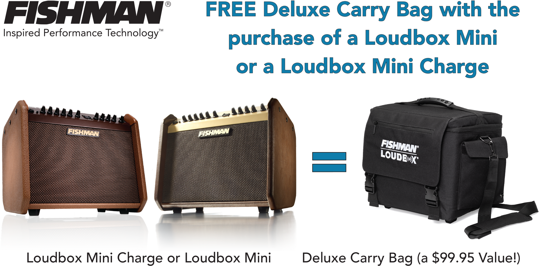 The Free Deluxe Carry Bag Offer Is Valid With The Purchase - Loudbox Mini Vs (2367x1224), Png Download