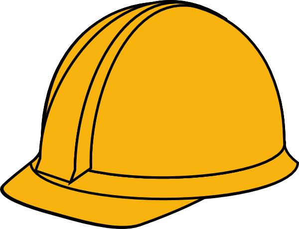 White Hard Hat Clip Art At Clker Com Vector Clip Art - Hard Hat Clip Art Png (600x460), Png Download