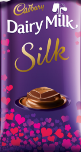 Dairy Milk Silk Valentine Special (500x500), Png Download