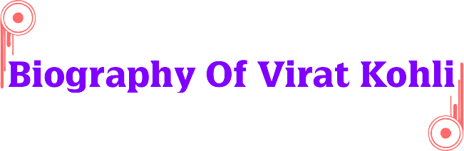 Biography Of Virat Kohli By Rik's - Graphic Design (651x212), Png Download