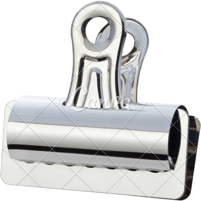 Clip Art Freeuse Library Photos By Canva - Binder Clip (800x794), Png Download