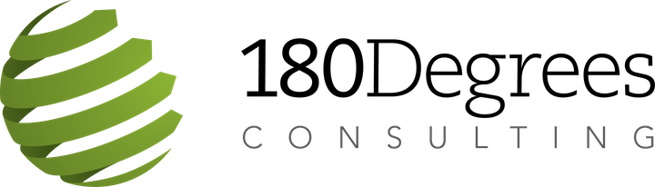 180 Degrees Consulting Logo (720x206), Png Download