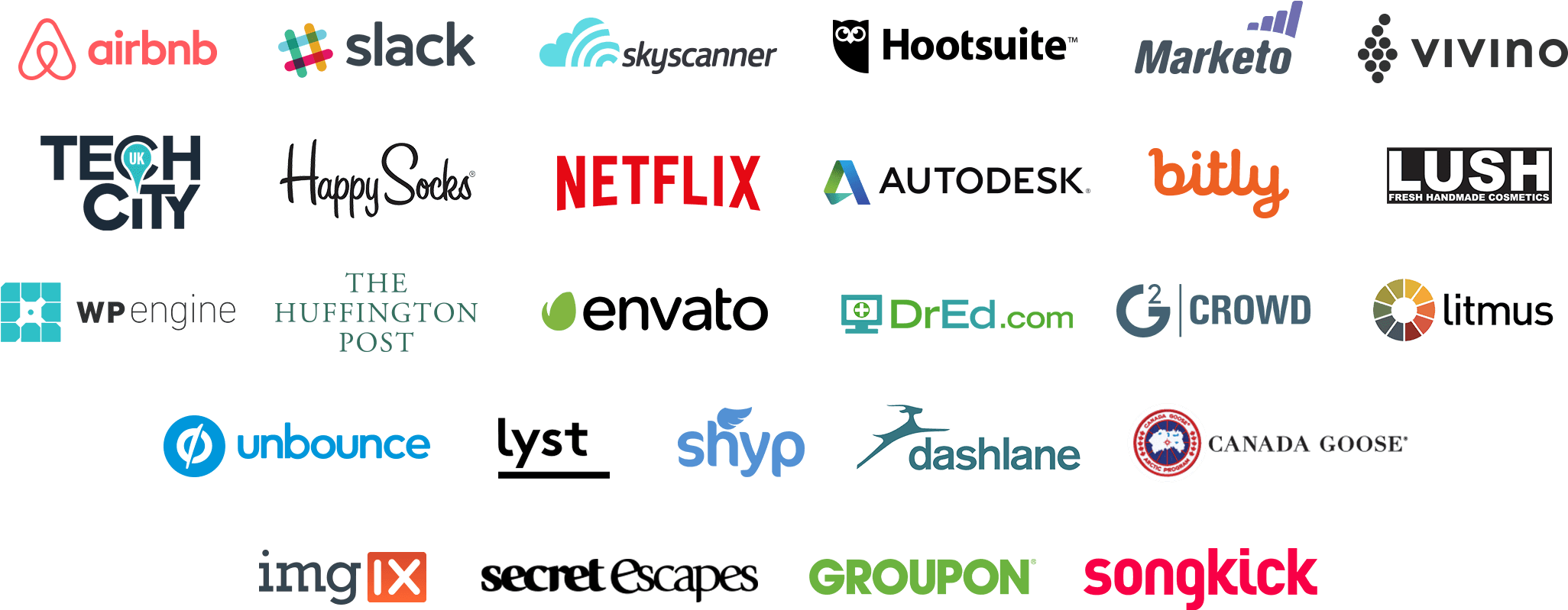 Our Customers - Examples Of Ltd (2059x802), Png Download