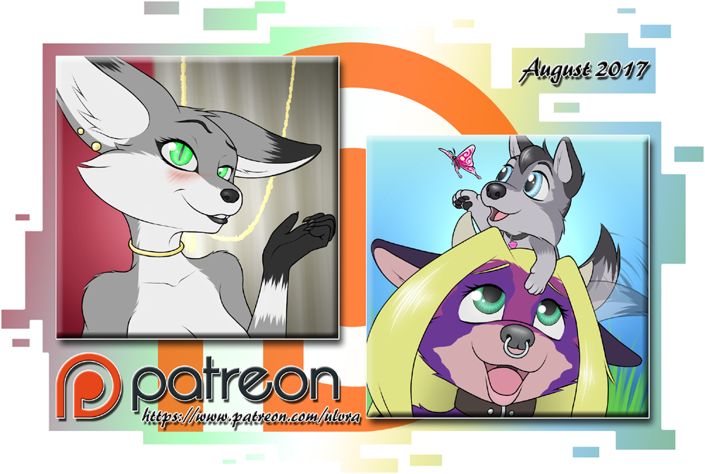 Patreon Icons - August - Cartoon (1000x672), Png Download