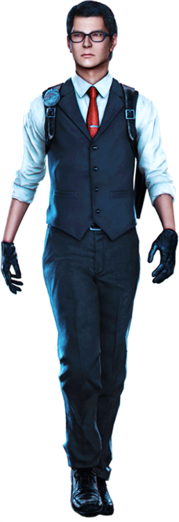 Joseph Oda Images Joseph Oda Full Body Png Wallpaper - Evil Within Sebastian Outfit (258x750), Png Download