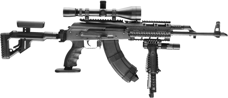 180 Vfrakweapon Png - Fab Defense Ak 47 (765x450), Png Download