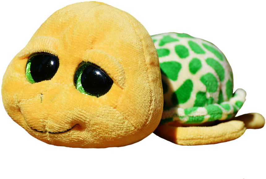 Turtle, Stuffed Animal, Soft Toy, Toys, Cute - Stuffed Toy (960x638), Png Download