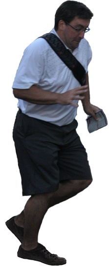A Full Body Png Of In The Way - Guy Full Body Transparent (223x548), Png Download
