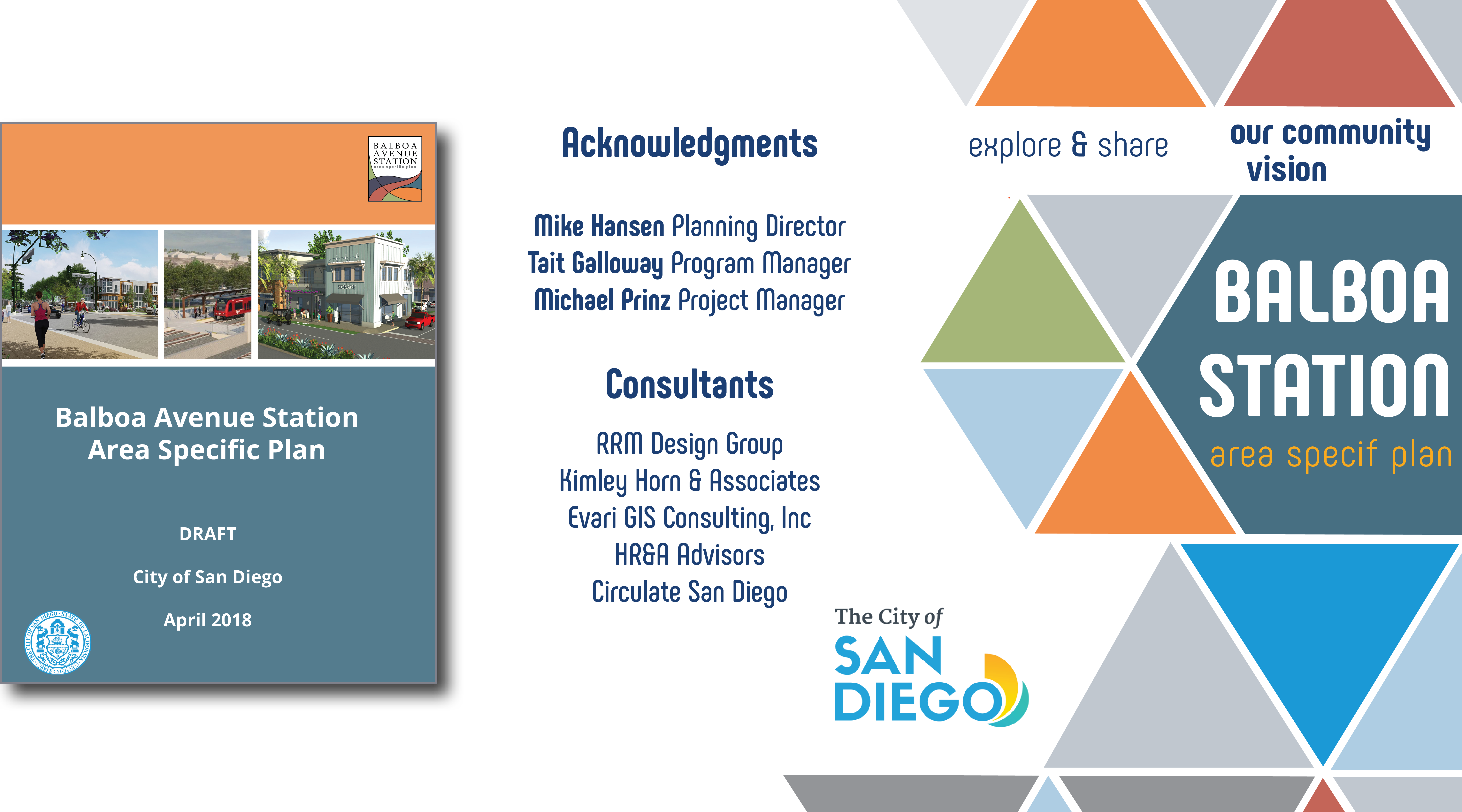 Draft Plan Overview - Balboa Park Station (7501x4167), Png Download