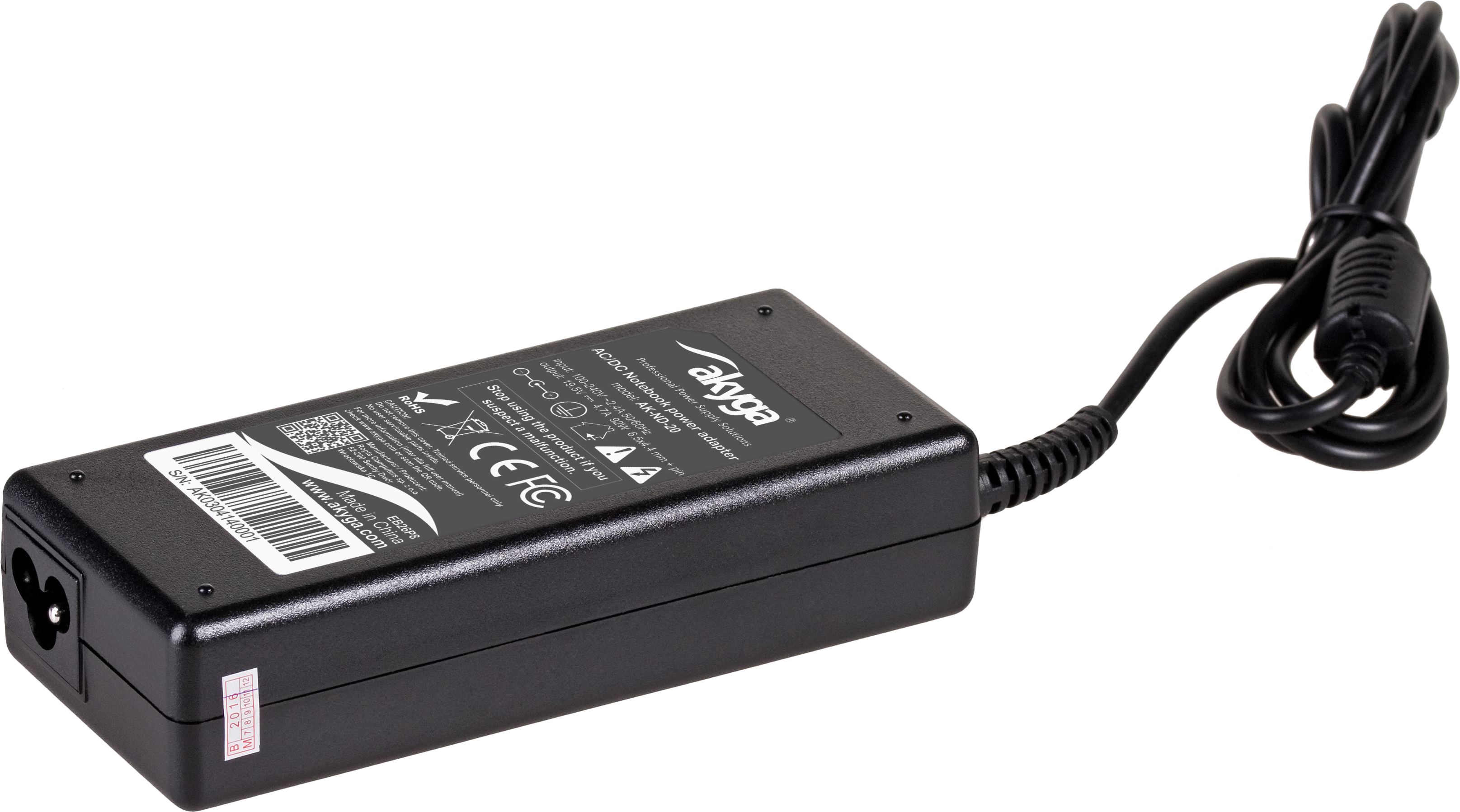 Ak Nd 20 3, Image/png - Zasilacz Do Laptopa Sony Akyga Ak-nd-20, 19.5 V, 6.5x4.4 (3480x3480), Png Download