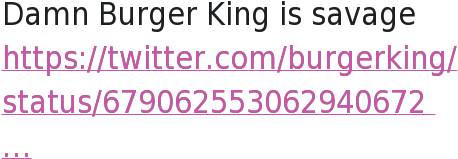 Burger King, Fast Food, And Food - You Aint No Killer (500x300), Png Download