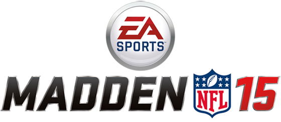 Madden 15 Logo - Madden Nfl 15 Logo (560x244), Png Download