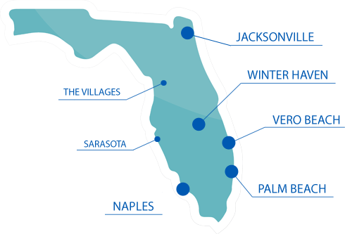 Cypress Trust About Florida Map - Cypress Trust Company (490x333), Png Download