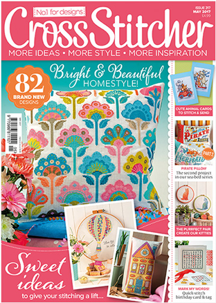 Get 3 Issues For £1 - Cross Stitcher 2017 Magazine (480x480), Png Download