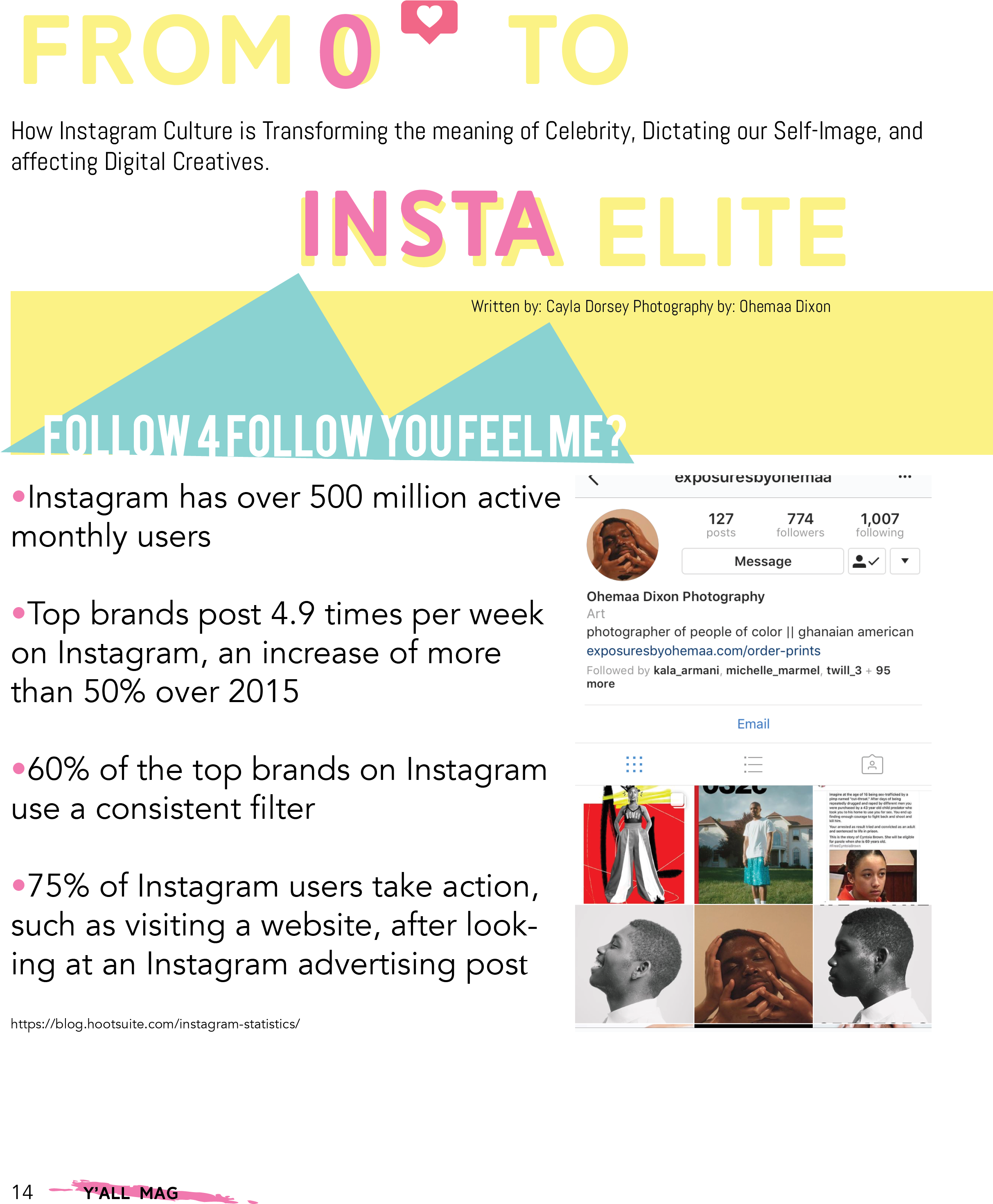 "instagram Elite" Magazine Project On Behance - Portable Network Graphics (2550x3300), Png Download