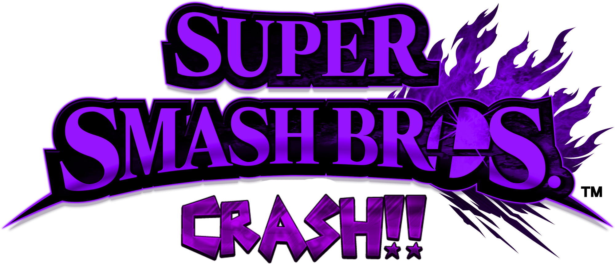 Super Smash Bros - Super Smash Bros. For Nintendo 3ds And Wii U (2000x909), Png Download