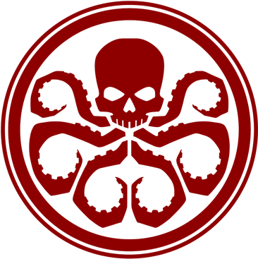 Red Skull Captain America Hydra Logo Symbol - Octonauts Hydra (450x450), Png Download
