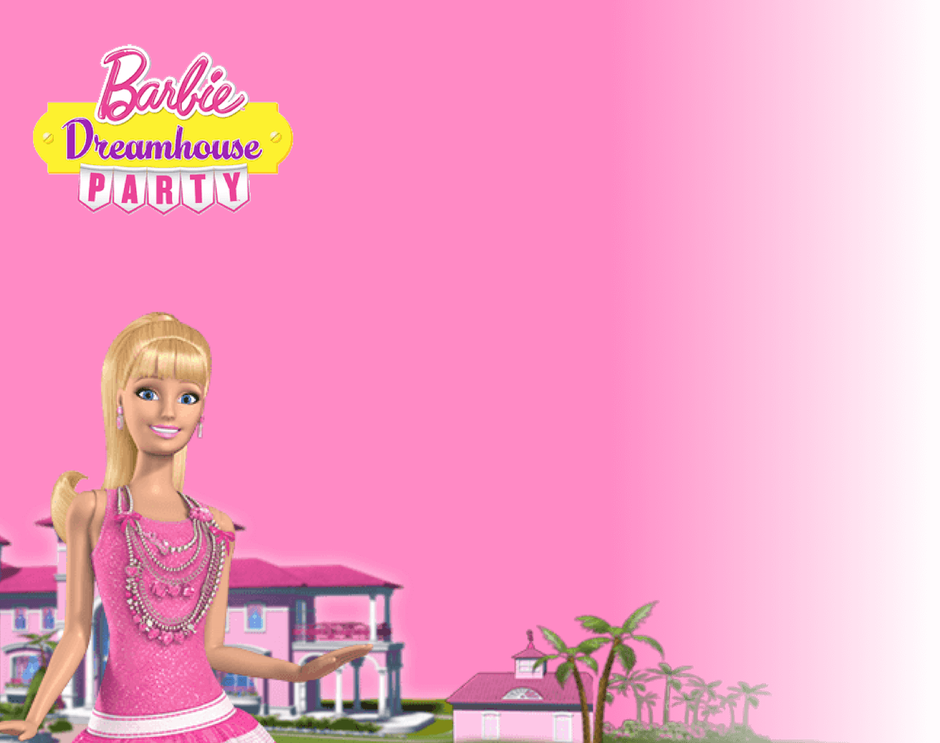 Io For Free At Poki - Rosenthal & Rosenthal 815403010293 Wii Barbie Dreamhouse (1366x1080), Png Download