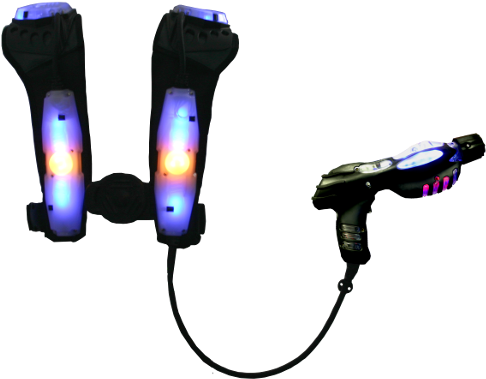 Cyberblast Litvest - District 1 Laser Tag (500x384), Png Download