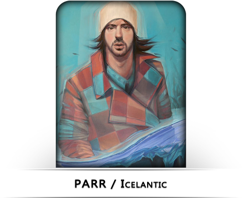 Co-founder Of Icelantic, Parr Uses Art To Express Himself - Icelantic (500x409), Png Download