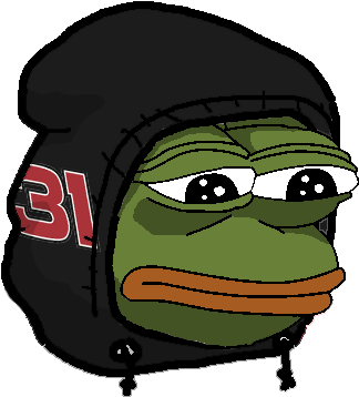 28 Kb Png - Pepe The Frog German (392x418), Png Download