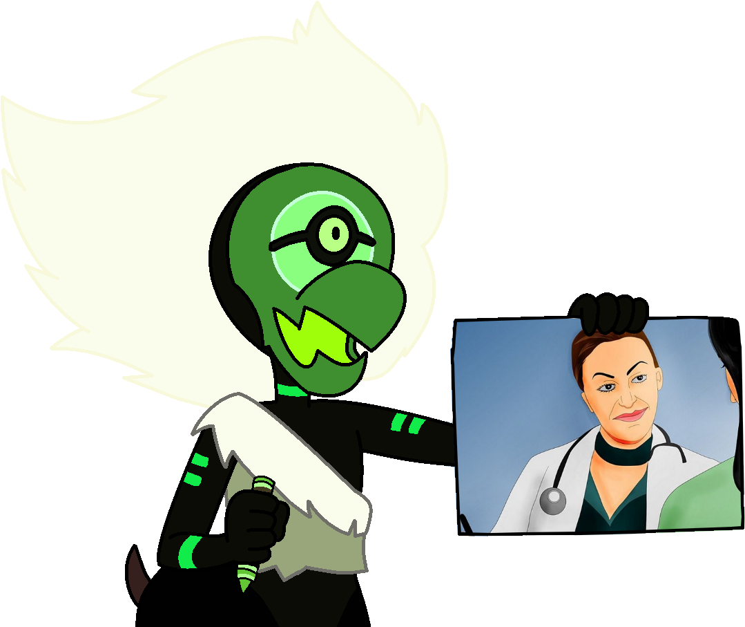 Centipeetle Seek Medical Help - Happy Steven Universe Nephrite (1116x928), Png Download