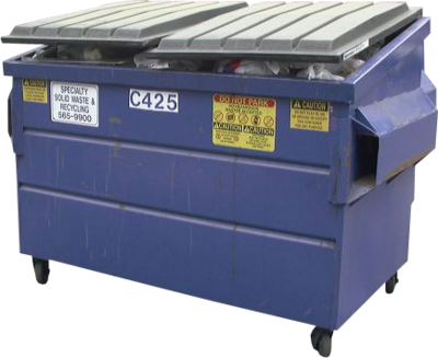 Gráfico Vectorial Contenedor Psd Gratuito - Glenn In The Dumpster (400x327), Png Download