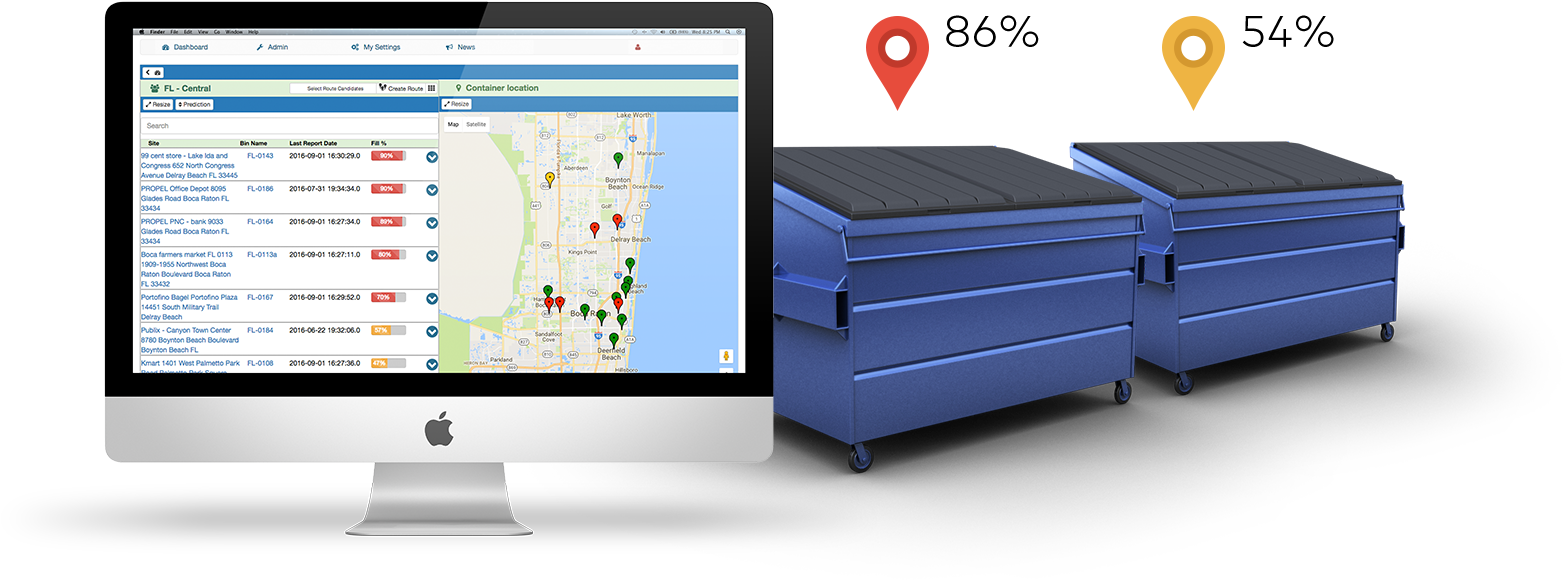 Can A Garbage Dumpster Be “smart” You Bet - Electronics (1920x1080), Png Download